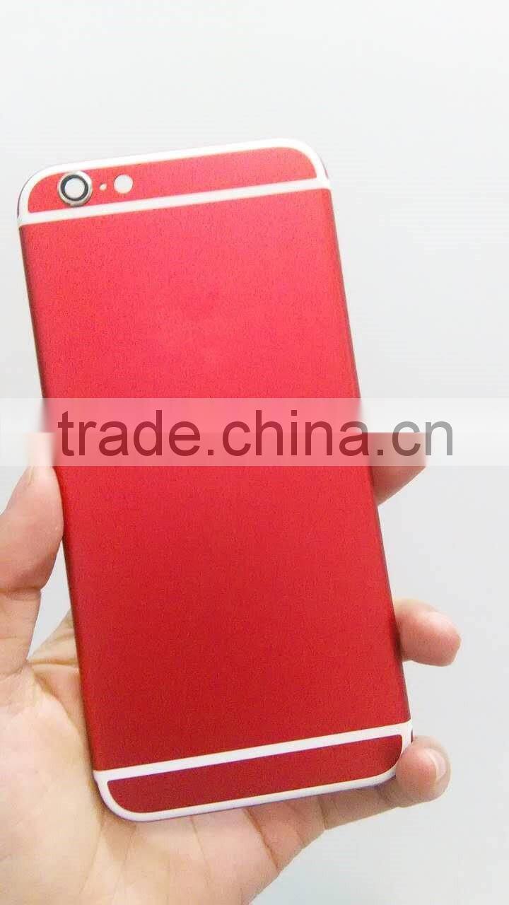 Wholesale Colorful Back Cover Housing replacement For Iphone 6 housing