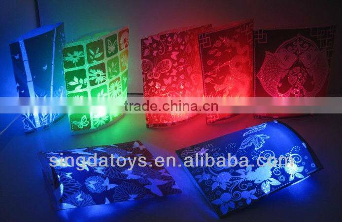 320 Colorful Optical fiber projection lamp toy popular for kids