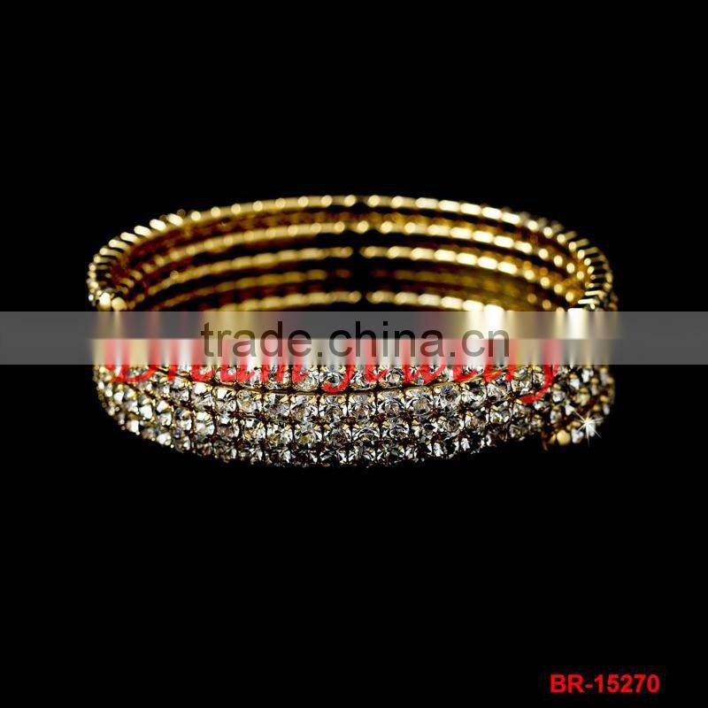 fashion crystal butterfly bangle