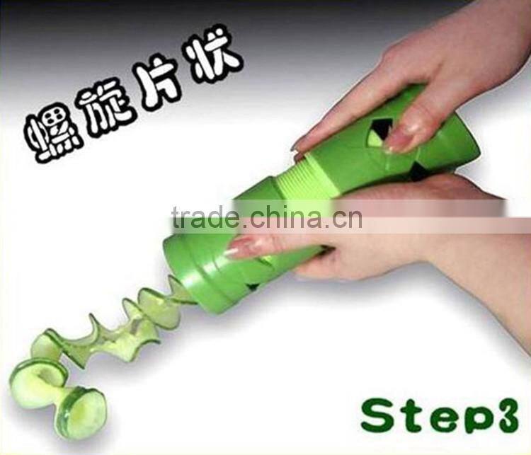 Cucumber slicer Spiral Vegetable Slicer Spiral Cutter Stainless Steel Vegetable Slicer