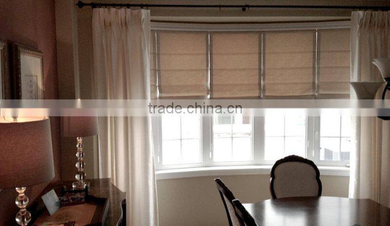 China supplier roman blind linen models of curtains for living room