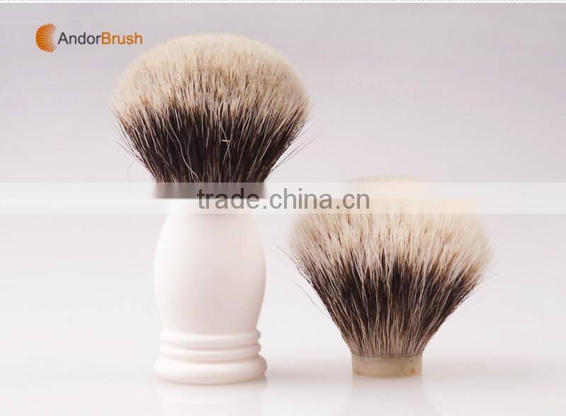 Wholesale super badger hair knots shaving brush knot shave brush