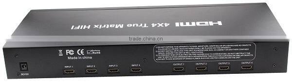 HDMI 4X4 True Matrix High definition Video (1080P)