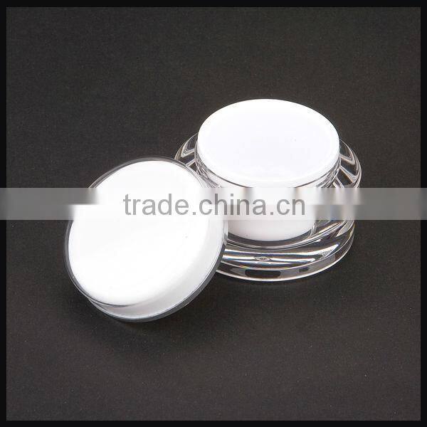 15g,30g,50g Classic Oval Shape Acrylic Jar/Cosmetic Packaging