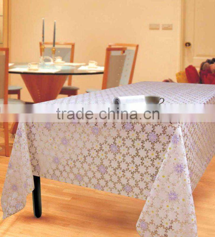 pvc quality plastic vintage table cloth wholesale lace tablecloths