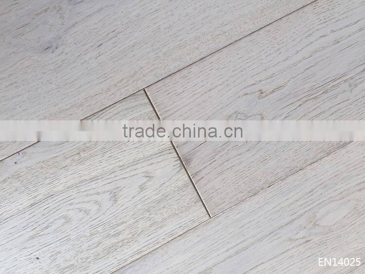 Dark Smoked Brushed Engineered Oak Timber Flooring