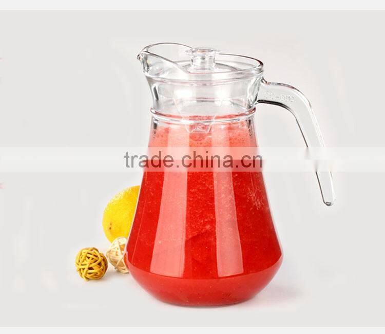 wholesale good quality cheap price decorative water/juice glass pitcher
