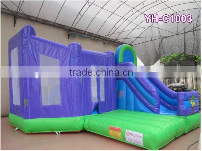 Commercial bouncer, inflatable castle with slide