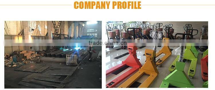 AC DC Power 2Ton Hydraulic Pump Forklift Scale