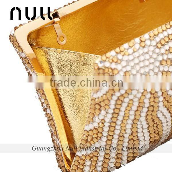 Fashion special design rhinestone clutch purse