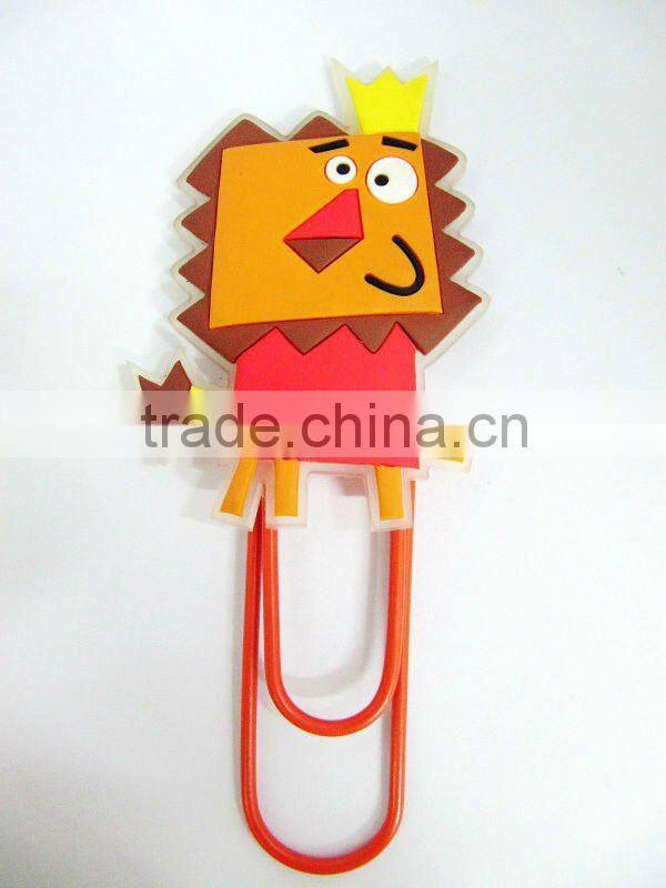 Promotional 3D Soft PVC Book Mark