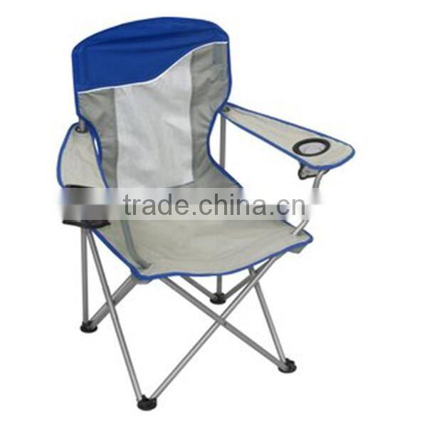 Comfort Mesh Camping Folding Arm Chair