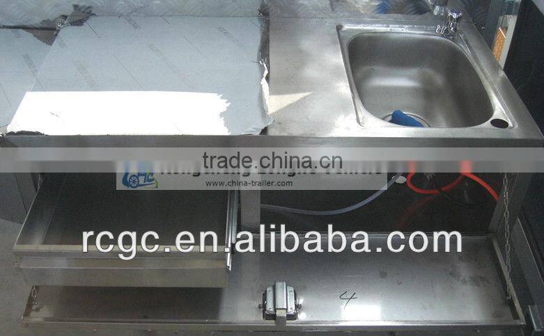 stainless steel camping tailgate kitchen