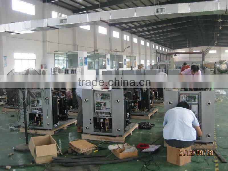 geothermal ground source heat pump