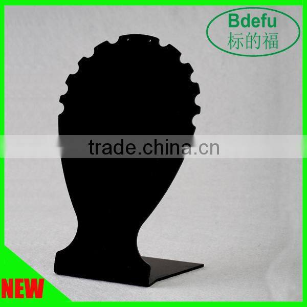 Black Velvet Combo Set Necklace Easel, Ring, Earring Jewelry Display