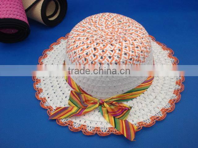 Professional manufacturer best quality wheat straw hats for kids