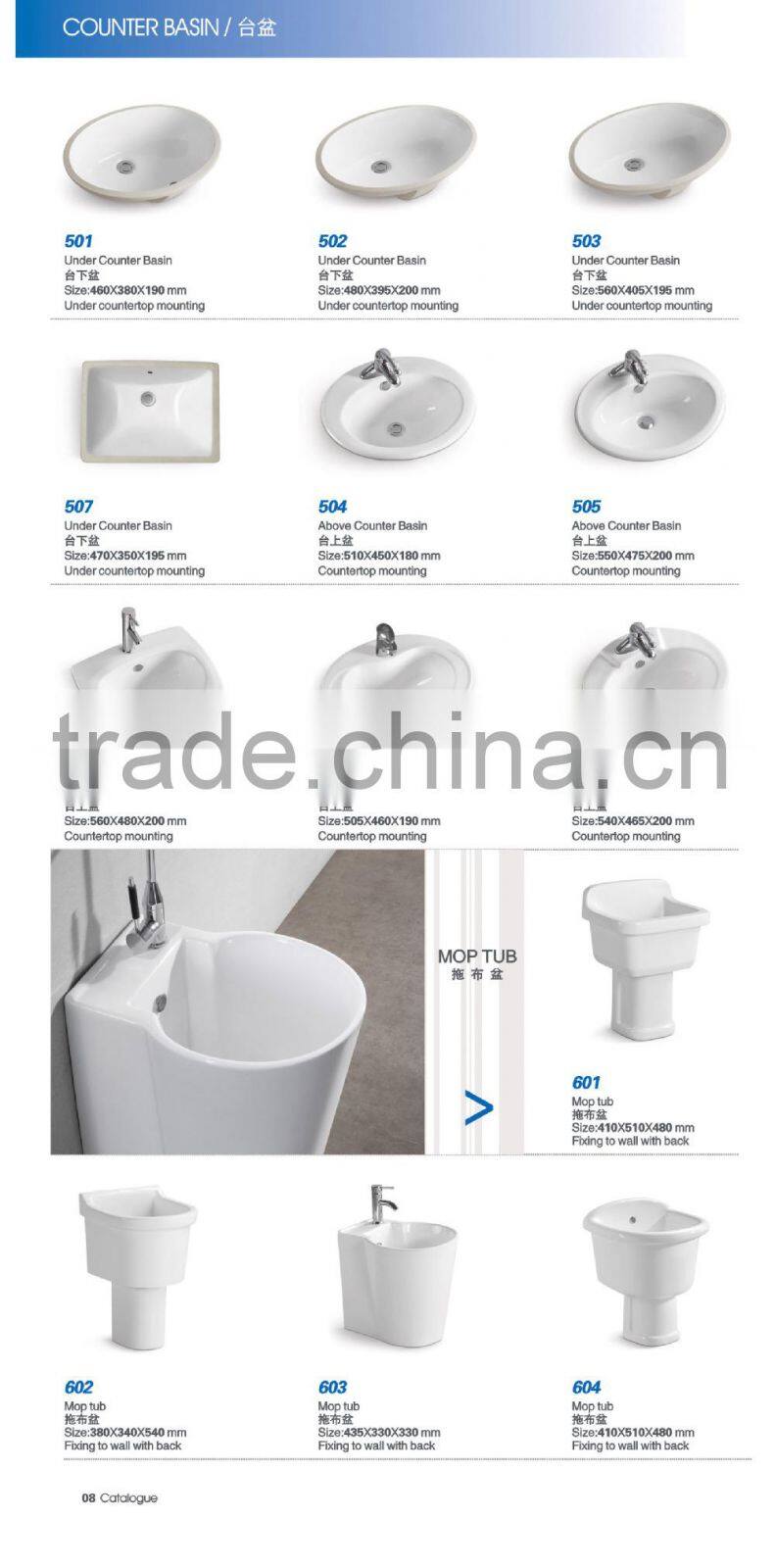 Wall-hung sensor men's urinal