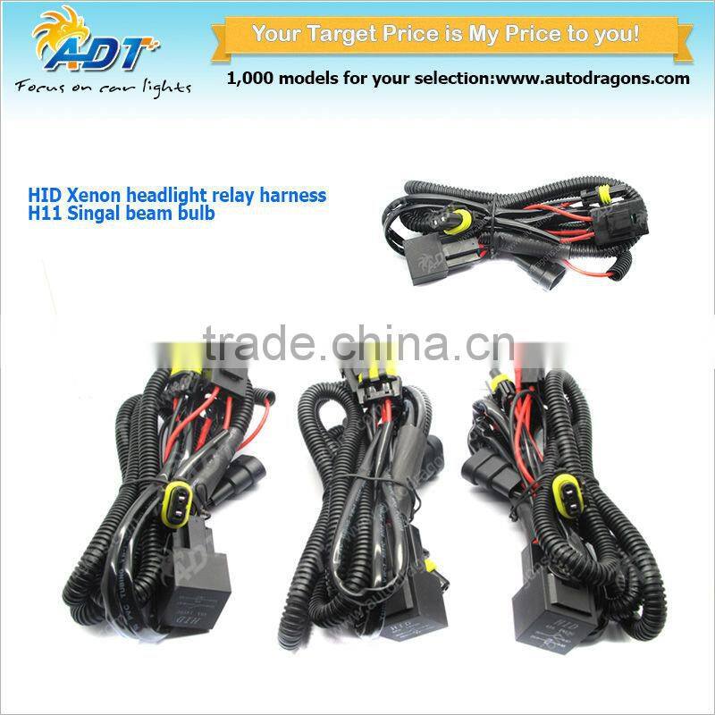 made in china auto parts relay 12v h4-3 relay cable hid accessories