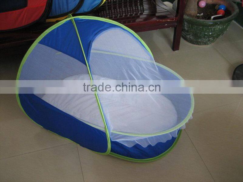 Eco-friendly Pop up baby travel cot baby mosquito net tent