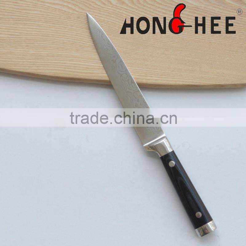 Damascus Knives, Set of 8, Commercial Damascus Knives, Wholesale Knife