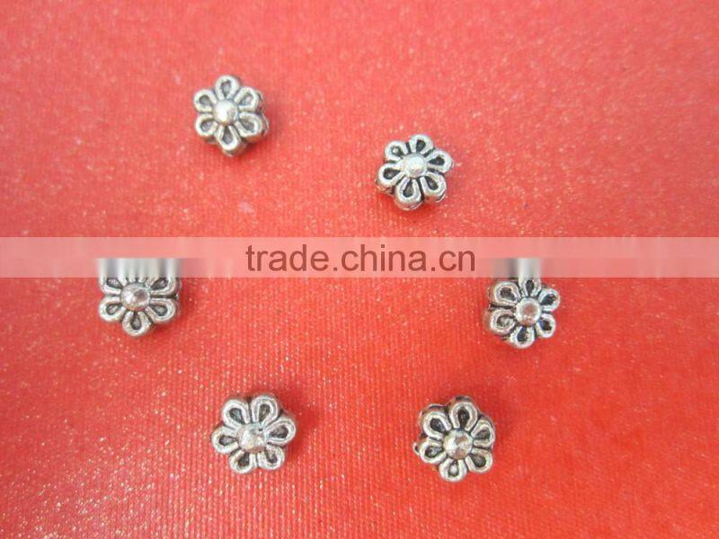 Flower Shape Small Metal Beads For Jewelry Making