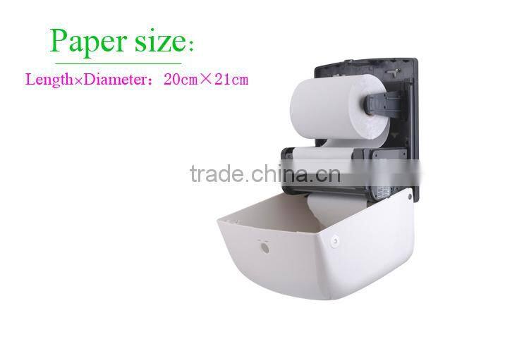 Automatic sensor cut paper dispenser toilet jumbo roll paper holder