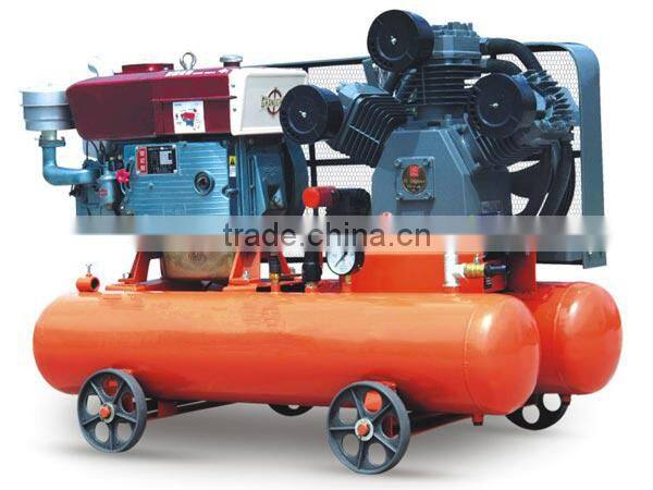 portable W3.5/7 Diesel piston air compressor