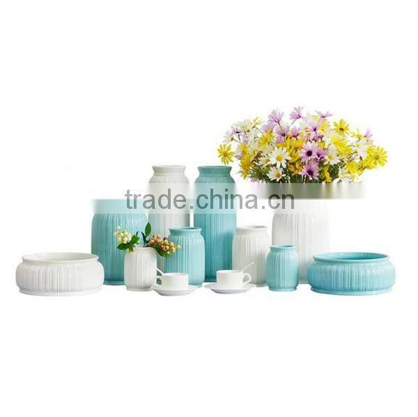 American country style decorative ceramic flower vase