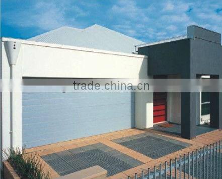 Residential Sliding Garage Door with Round Windows