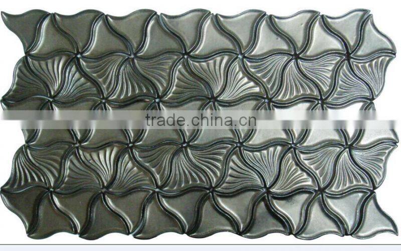 glazed handmade terracotta tile