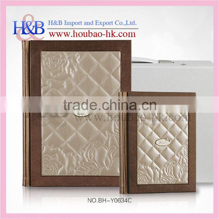Newest leather wedding digital photo gift album photo frame