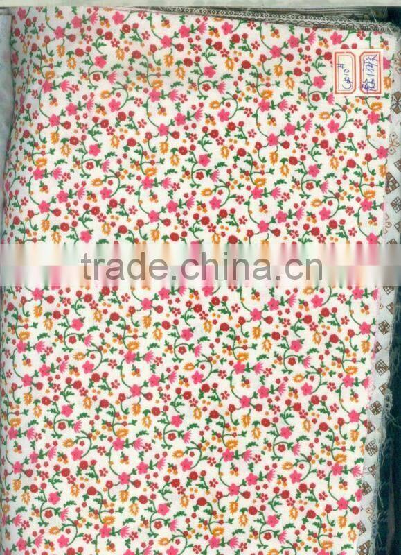 100% Cotton Material Flannel Fleece Cloth Fabric Width 57/58" For Hometextile use