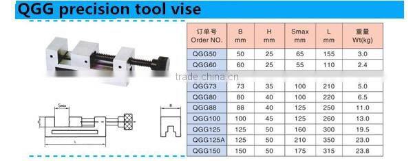 Juneng Precision tool vise with QKG and QGG type
