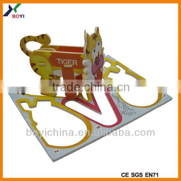 Promotional Cheap Kids Toy 3d Puzzles with Custom Design