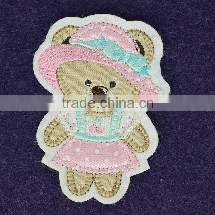 Factory Price Fashion Design Multi color Overlock Embroidery Patch