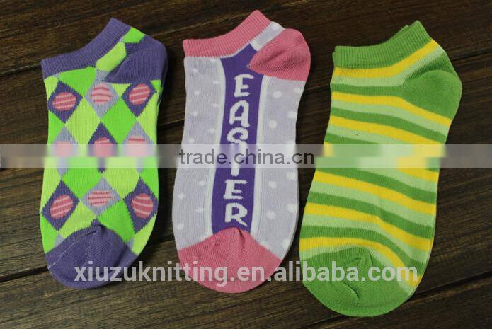 Cotton Lovely Cartoon Girl Ship Sock