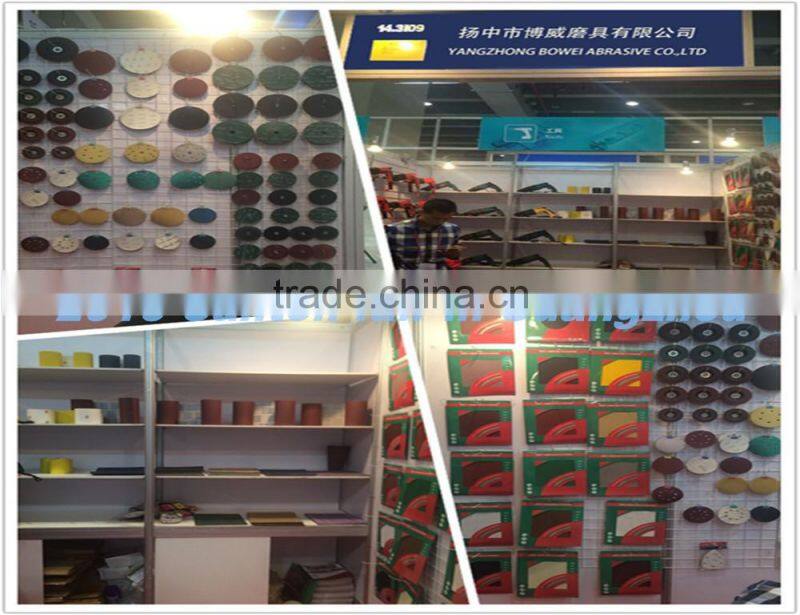 film backing abrasive round sanding disc