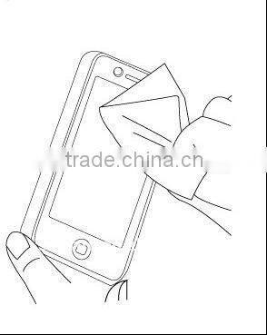 Matte screen protector in consumer electronics for mobile phones