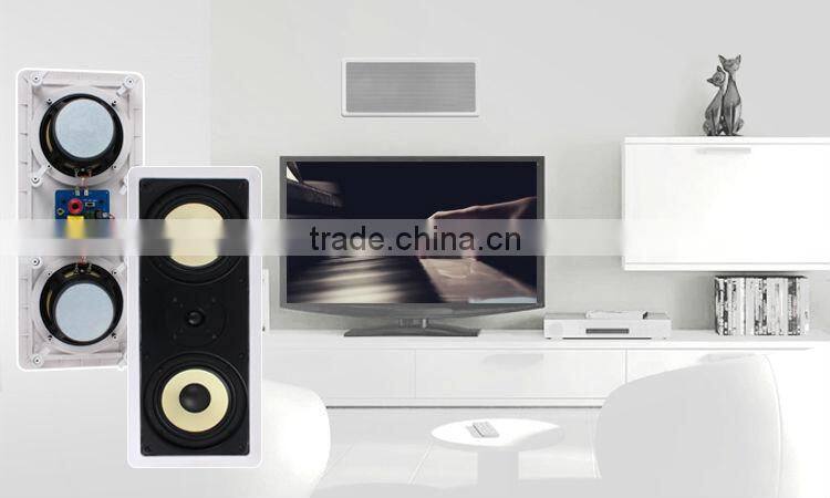Fashion design central in wall home speaker