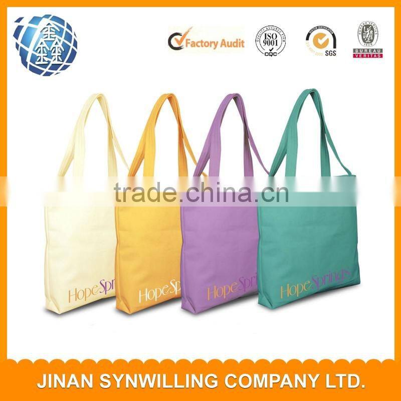 Best resuable cheap price foldable cotton tote shopping bag