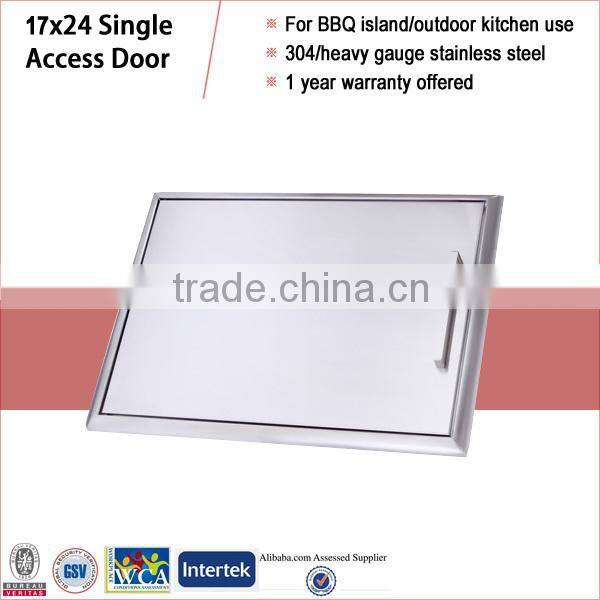 High Quality Stainless Outdoor Grill Island Single Door Horizontal