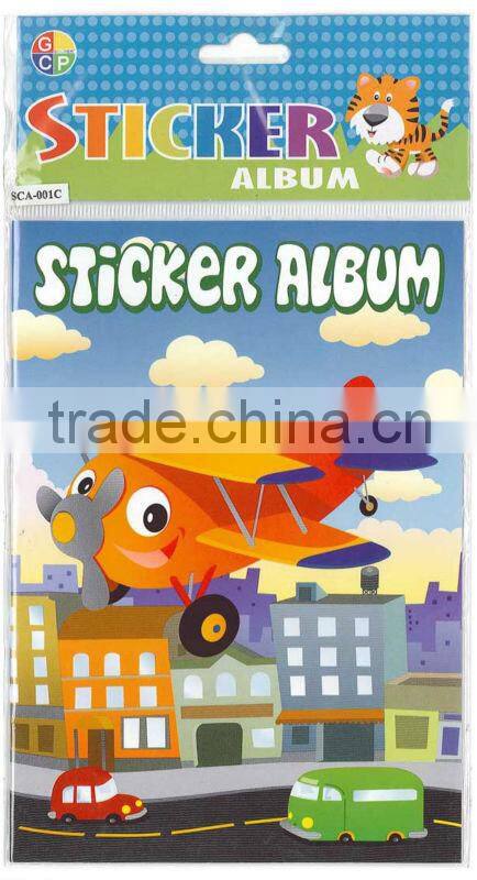 2013 New design sticker book
