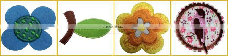 Trade Assurance iron-on embroidered applique number