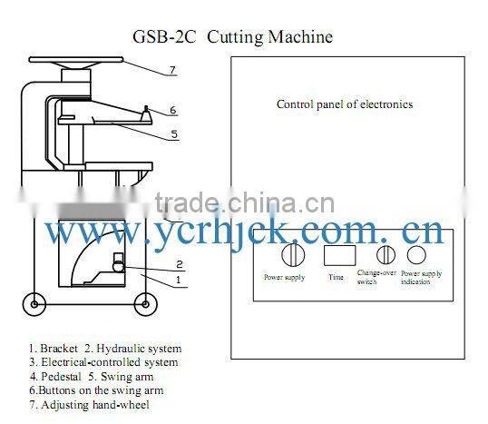 Hydraulic Swing Arm Die Cutting Machine