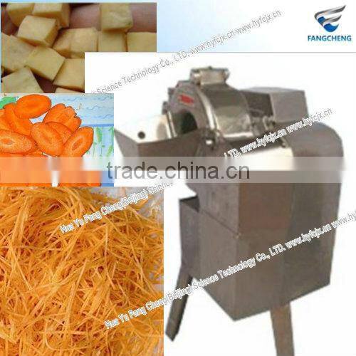 Good Performance Big Output 800-1000kg/h Stainless Steel Automatic Root Stem Carrot Cutter Machine