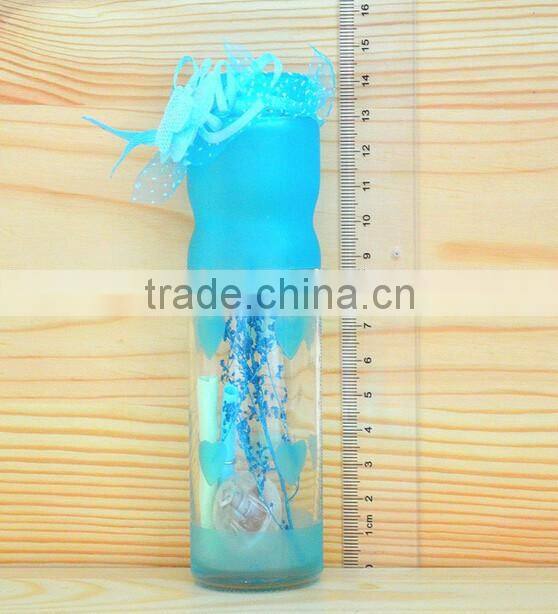 Hot wholesale Wishing glass bottle floating glass bottle present bottles star bottles with the cork