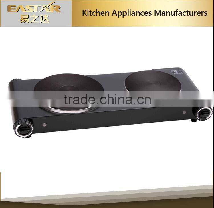 Metal housing cast iron hot plate