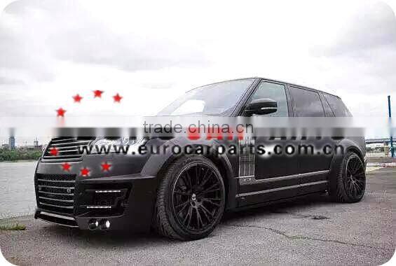 NEW ARRIVAL! body kit fit for RR vogue MODIFIED into LUM- style frp FULL SET High quality