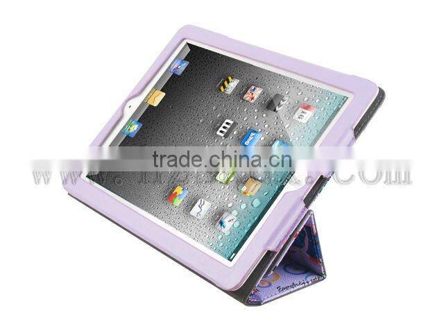 clearance sale SiKai girls cartoon PU leather case for the new ipad 3 2