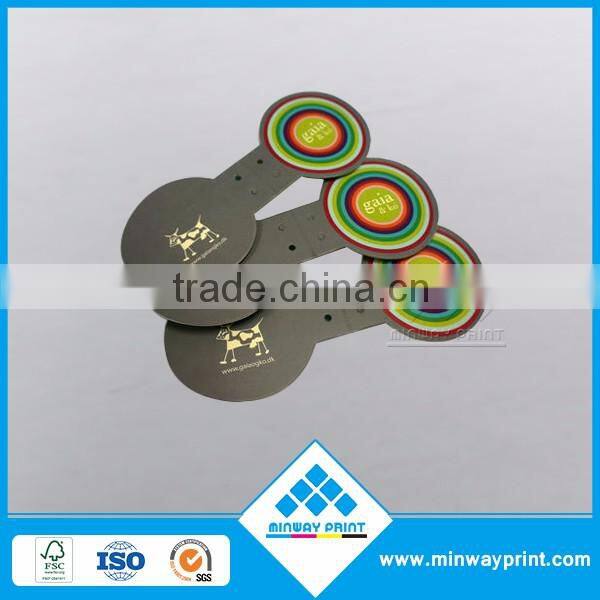 Custom paper tag with company LOGO printing